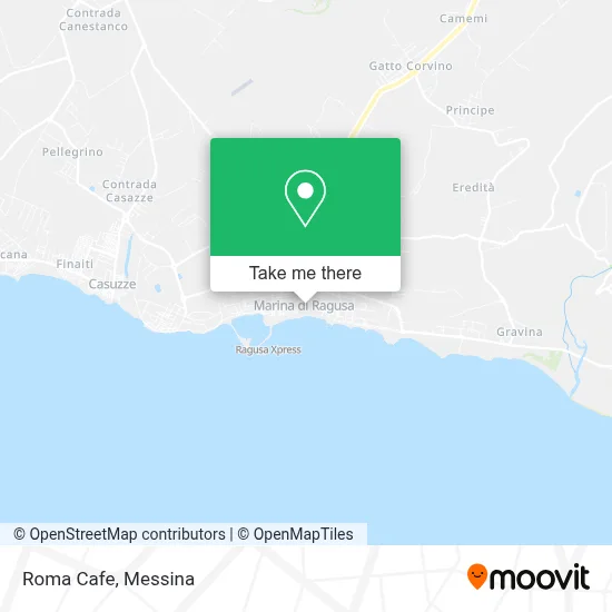 Roma Cafe map