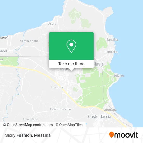 Sicily Fashion map