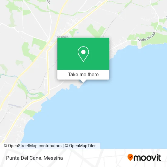 Punta Del Cane map