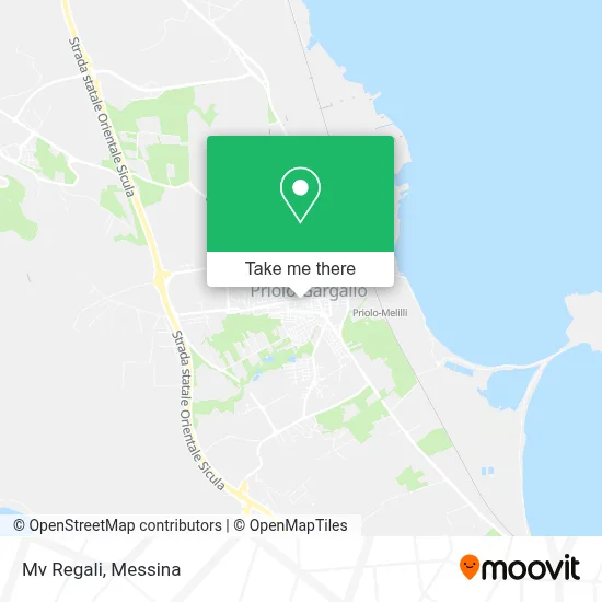 Mv Regali map