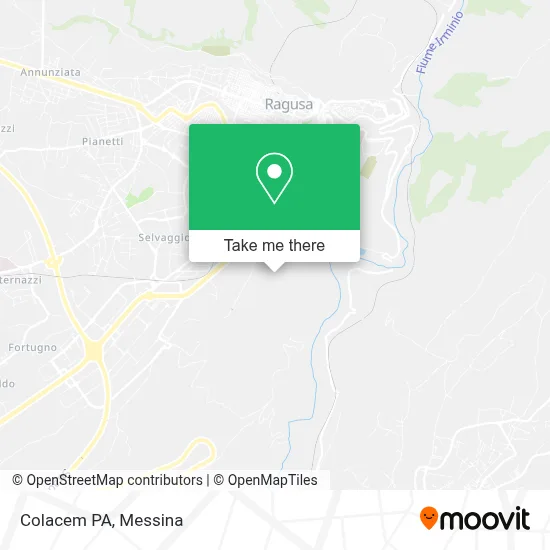 Colacem PA map