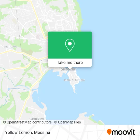 Yellow Lemon map