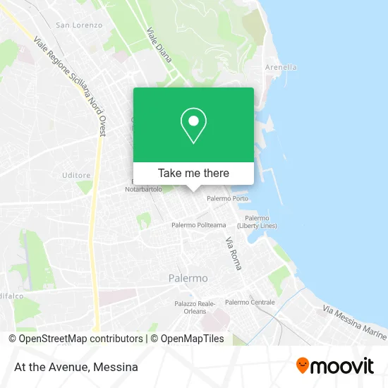 At the Avenue map