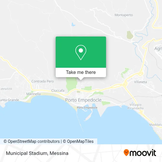 Municipal Stadium map