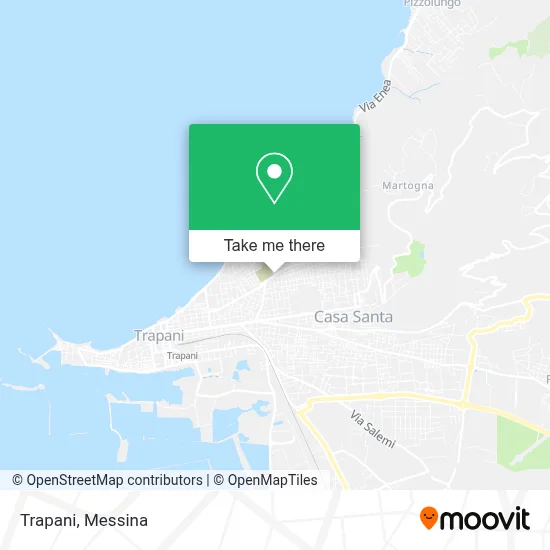 Trapani map
