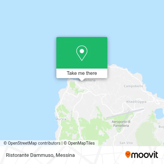 Ristorante Dammuso map