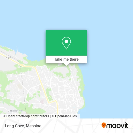 Long Cave map