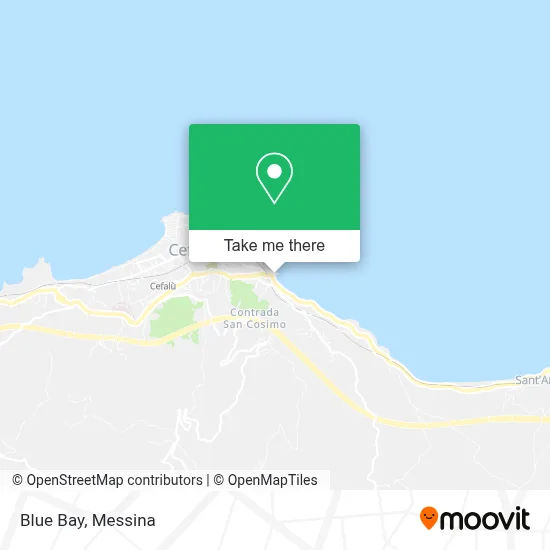 Blue Bay map