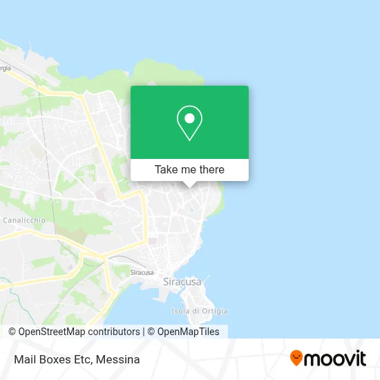 Mail Boxes Etc map