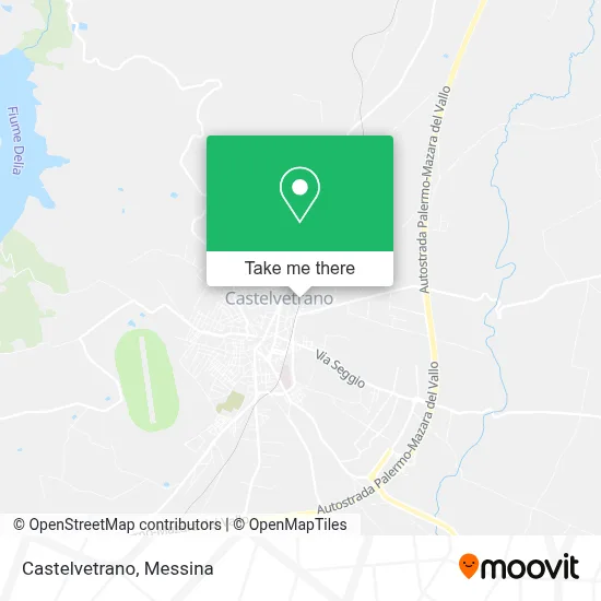 Castelvetrano map