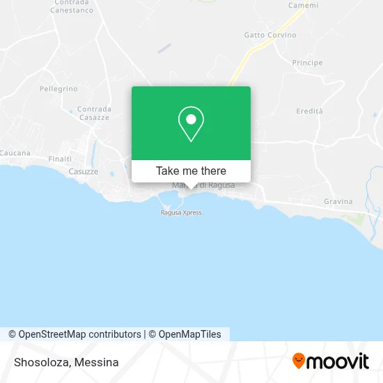 Shosoloza map