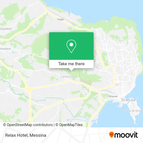 Relax Hotel map
