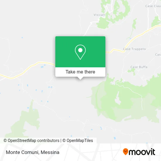Monte Comuni map