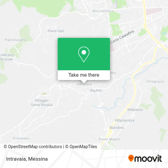 Intravaia map