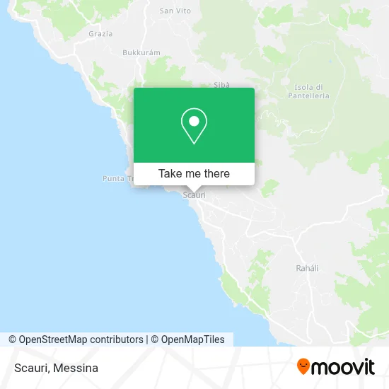 Scauri map