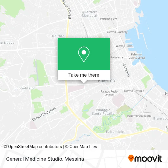 General Medicine Studio map