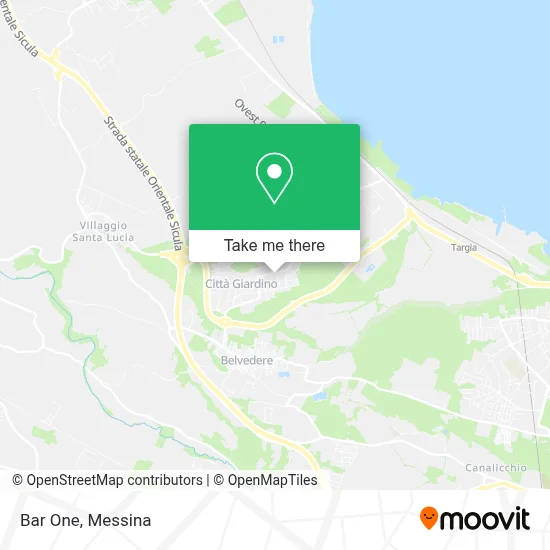 Bar One map