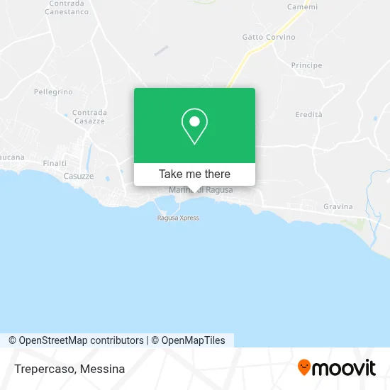 Trepercaso map