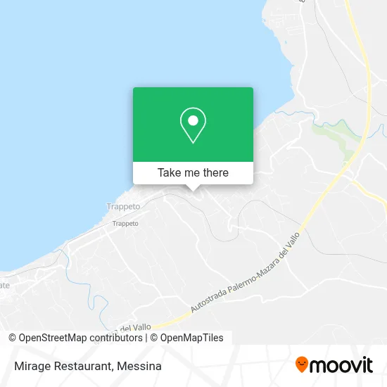 Mirage Restaurant map