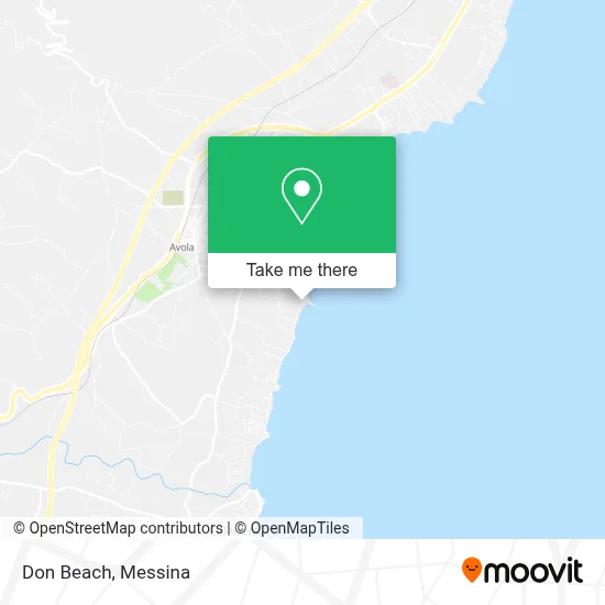 Don Beach map