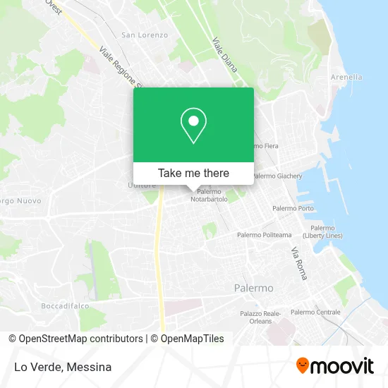 Lo Verde map