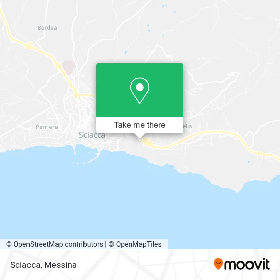 Sciacca map