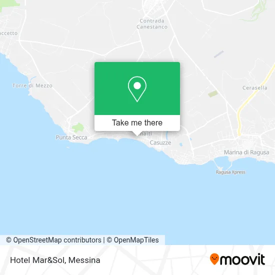 Hotel Mar&Sol map