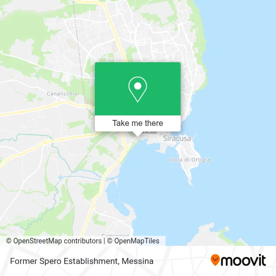 Former Spero Establishment map