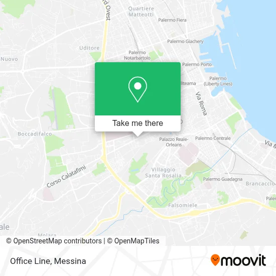 Office Line map