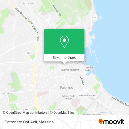 Patronato Caf Acli map