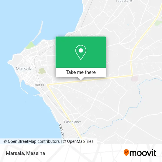 Marsala map