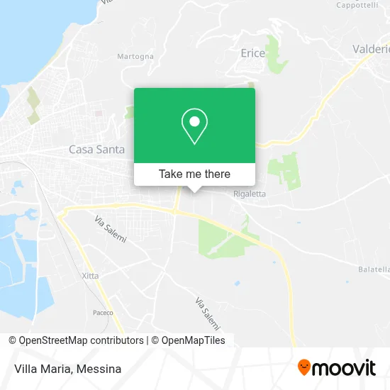 Villa Maria map