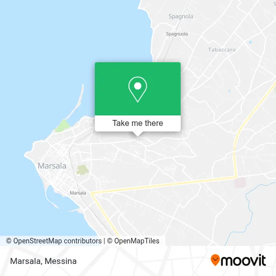 Marsala map