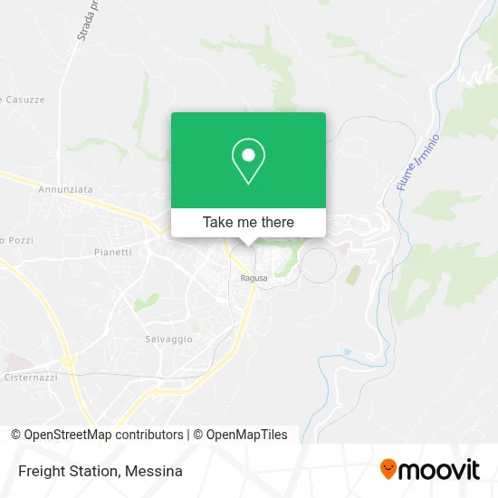 Freight Station map