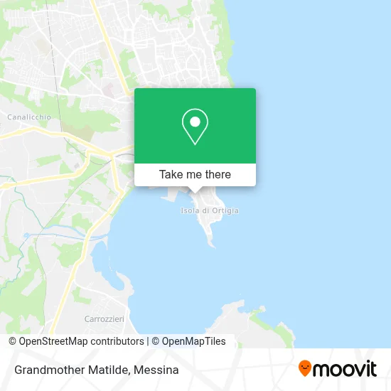 Grandmother Matilde map