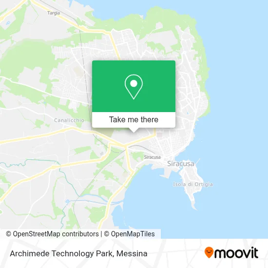 Archimede Technology Park map
