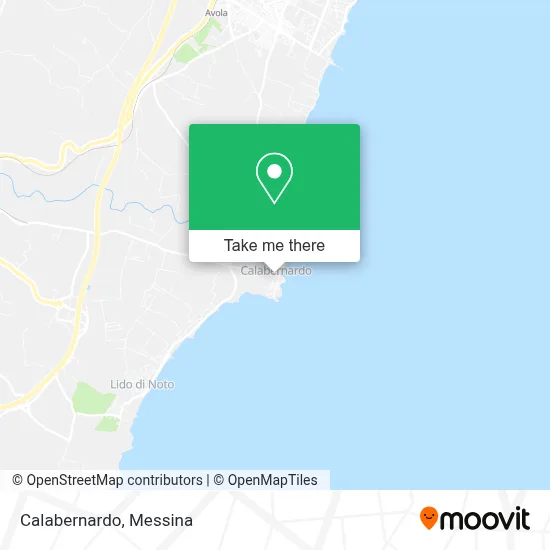 Calabernardo map