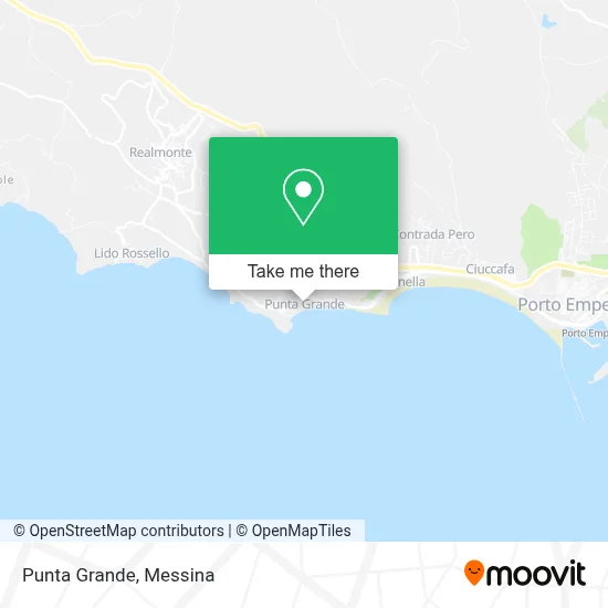 Punta Grande map