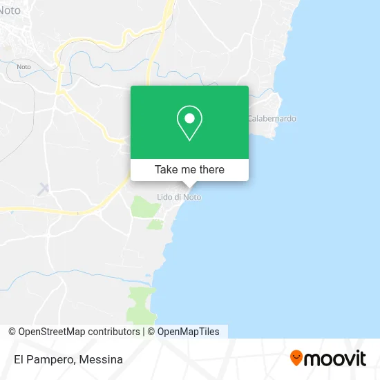 El Pampero map