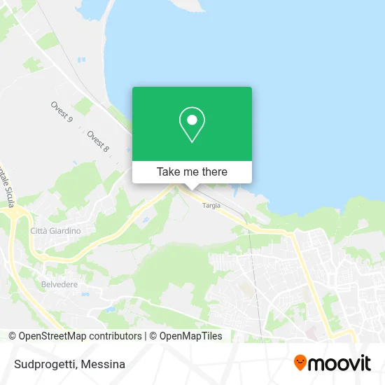 Sudprogetti map