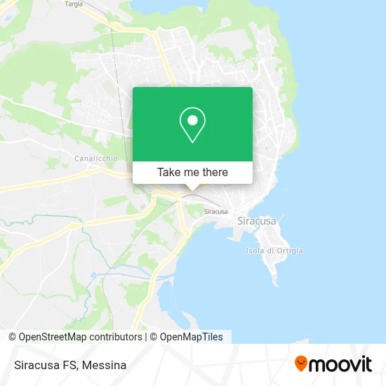 Siracusa FS map