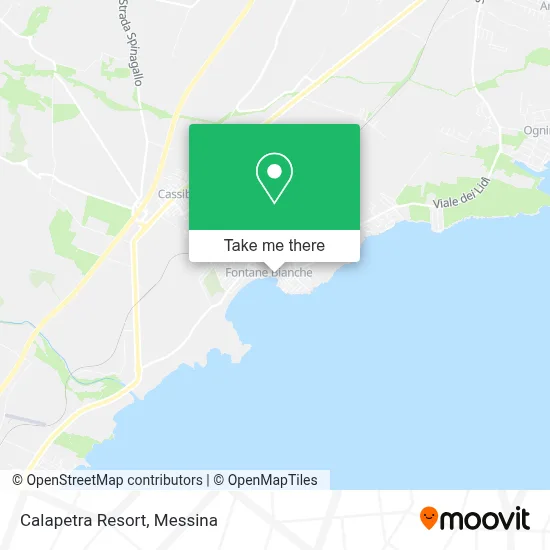 Calapetra Resort map