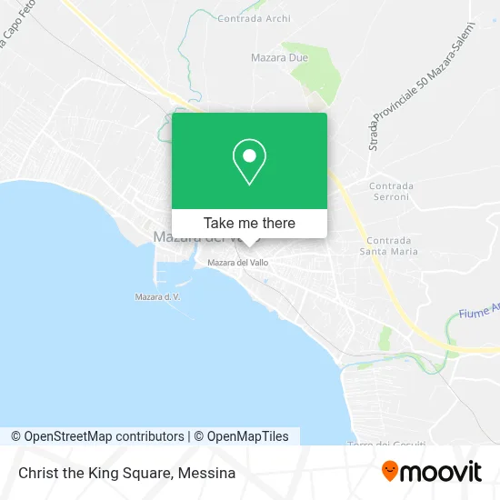 Christ the King Square map