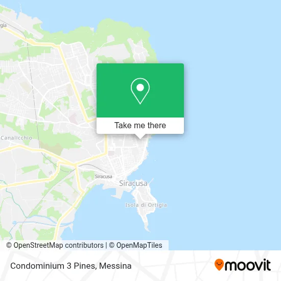 Condominium 3 Pines map