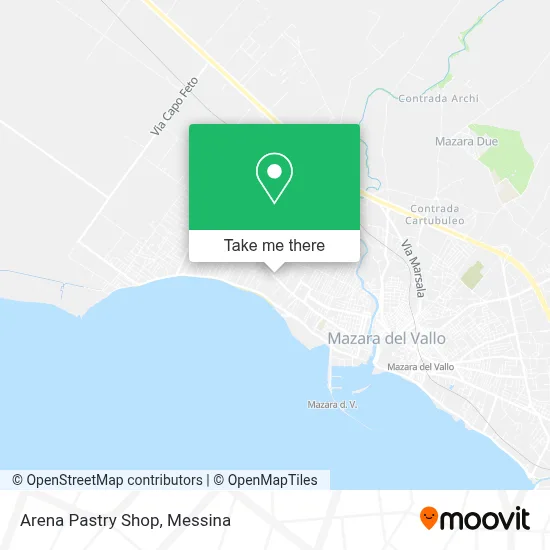 Arena Pastry Shop map