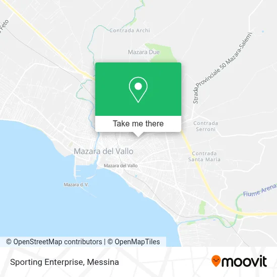 Sporting Enterprise map