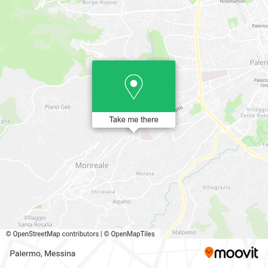 Palermo map