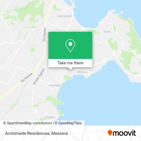 Archimede Residences map