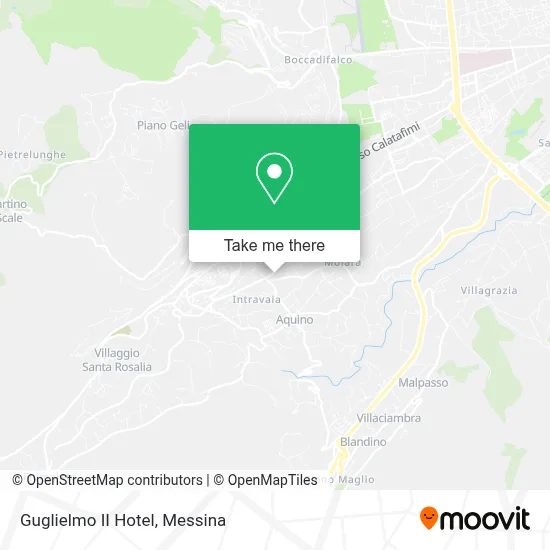Guglielmo II Hotel map