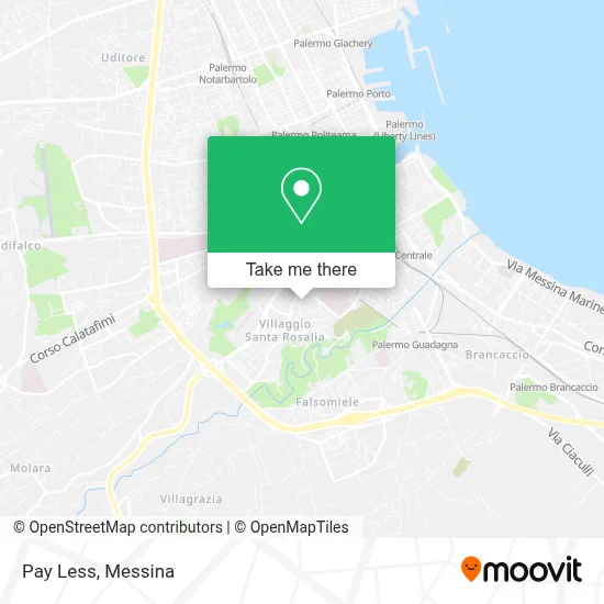 Pay Less map